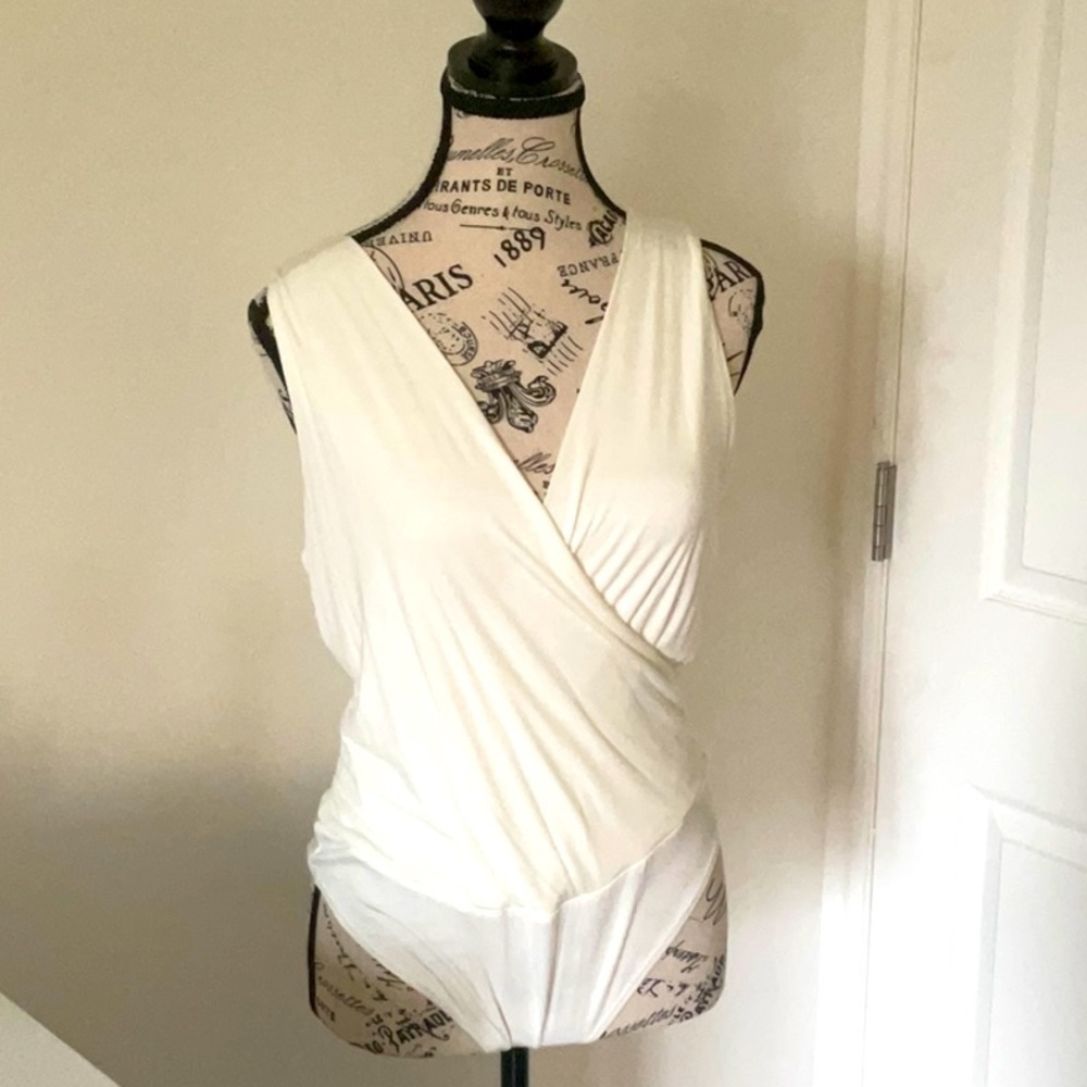 Final Touch Wrap Bodysuit used once